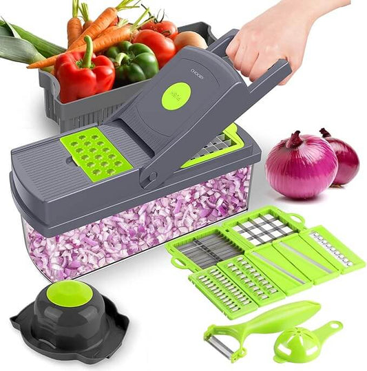 Multi-Functional Manual Vegetable Chopper