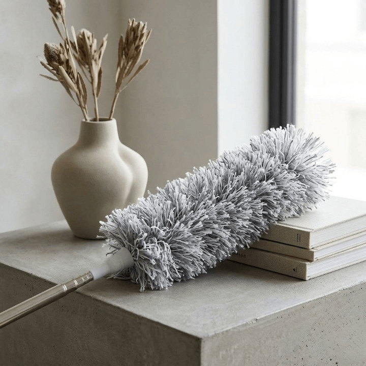 Extendable Microfiber Duster for Ceiling Fan & Home Cleaning