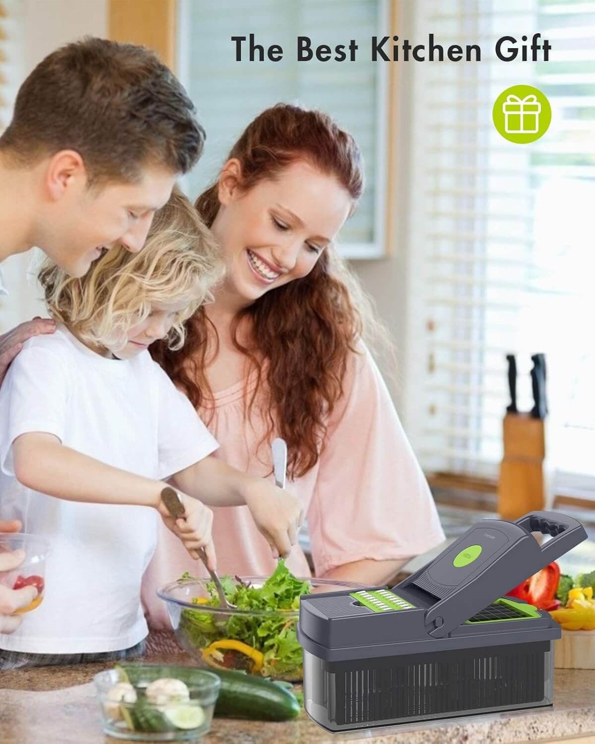 Multi-Functional Manual Vegetable Chopper