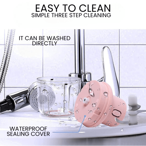 Premium Mini Electric Garlic Chopper